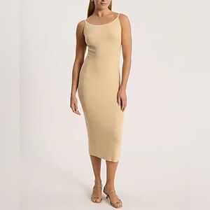 Forever 21 Tan Midi Dress